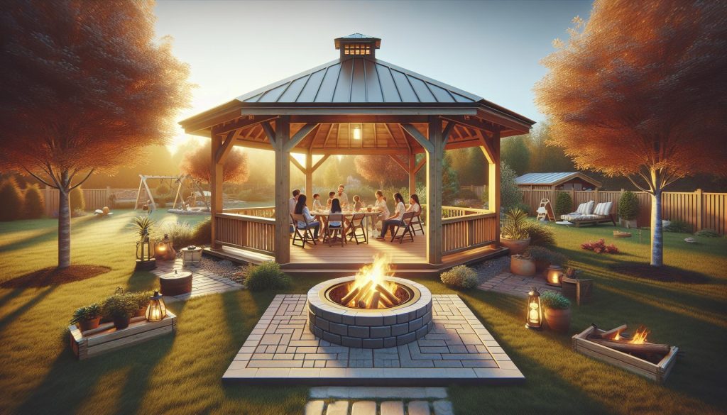 Fire Fun Can You Use A Fire Pit In A Gazebo? Safety And Design Tips • Fun ...