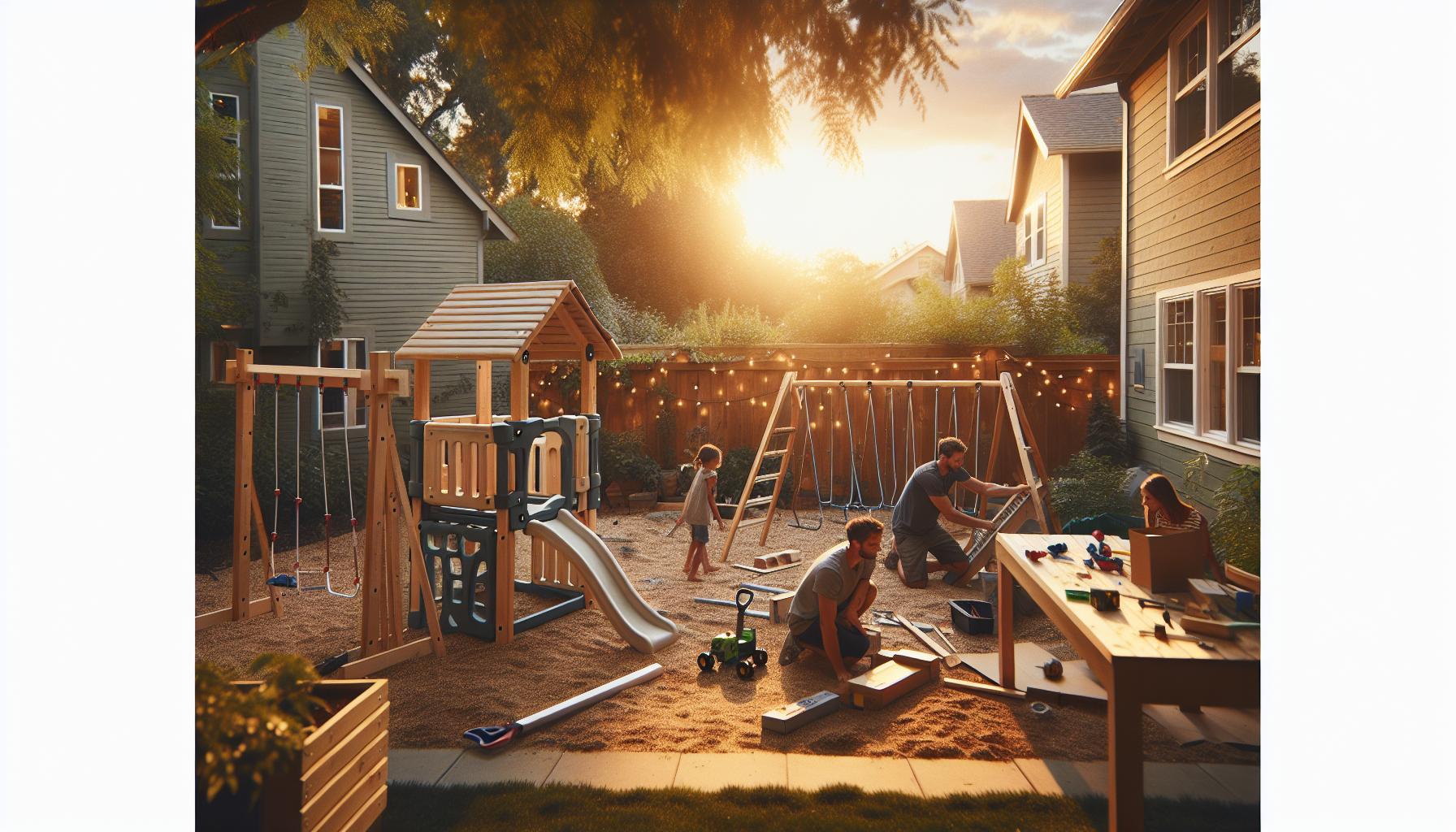 What to Do With a Big Backyard: Transform Space Into Fun Zones 5 Building a Kid's Playground: Safety First
