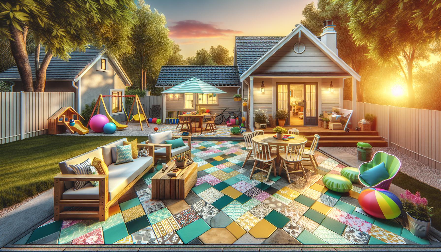 Creative Color Combinations for Epoxy Patios
