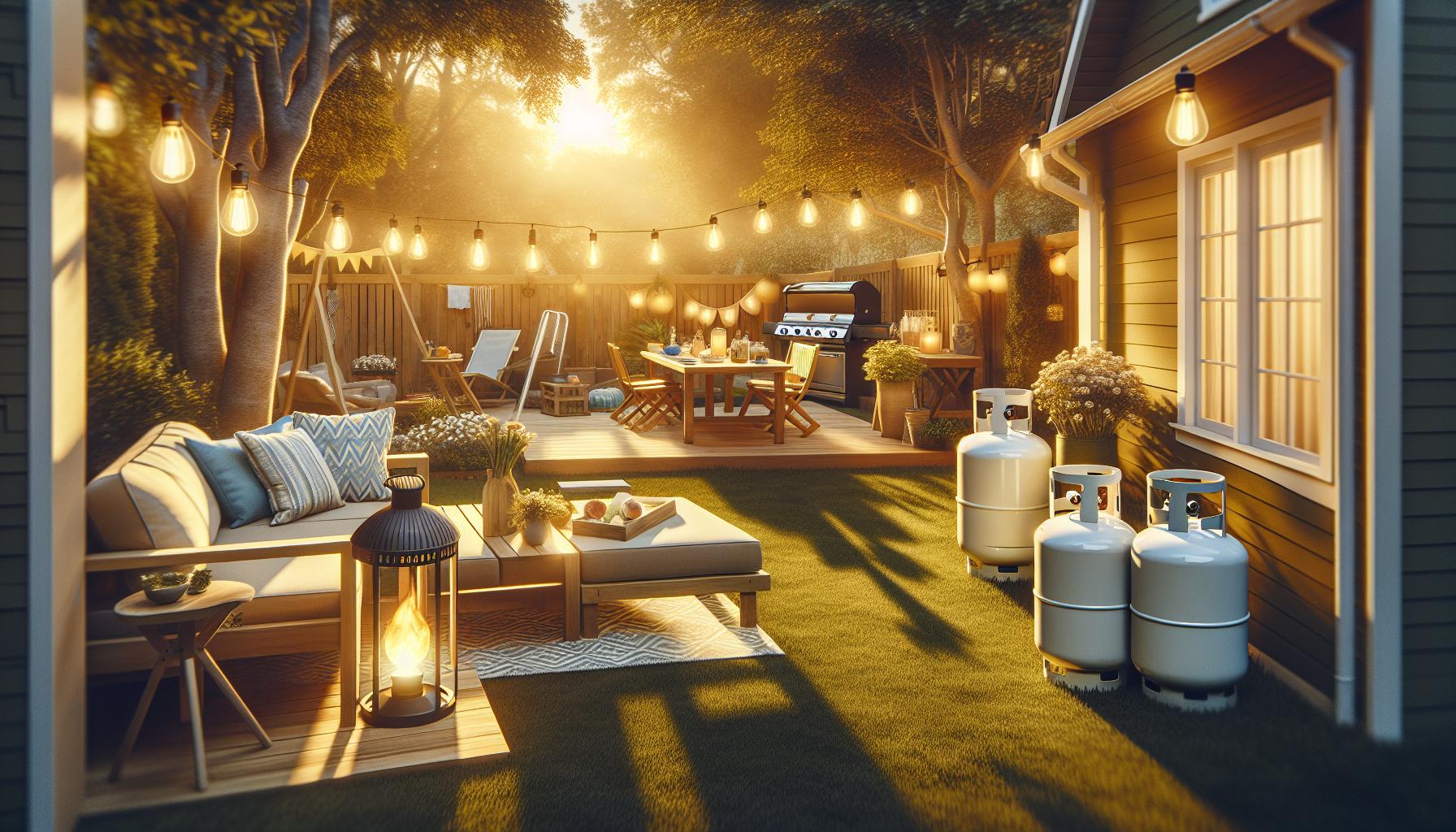 Creative Outdoor Solutions for Concealing Propane Tanks