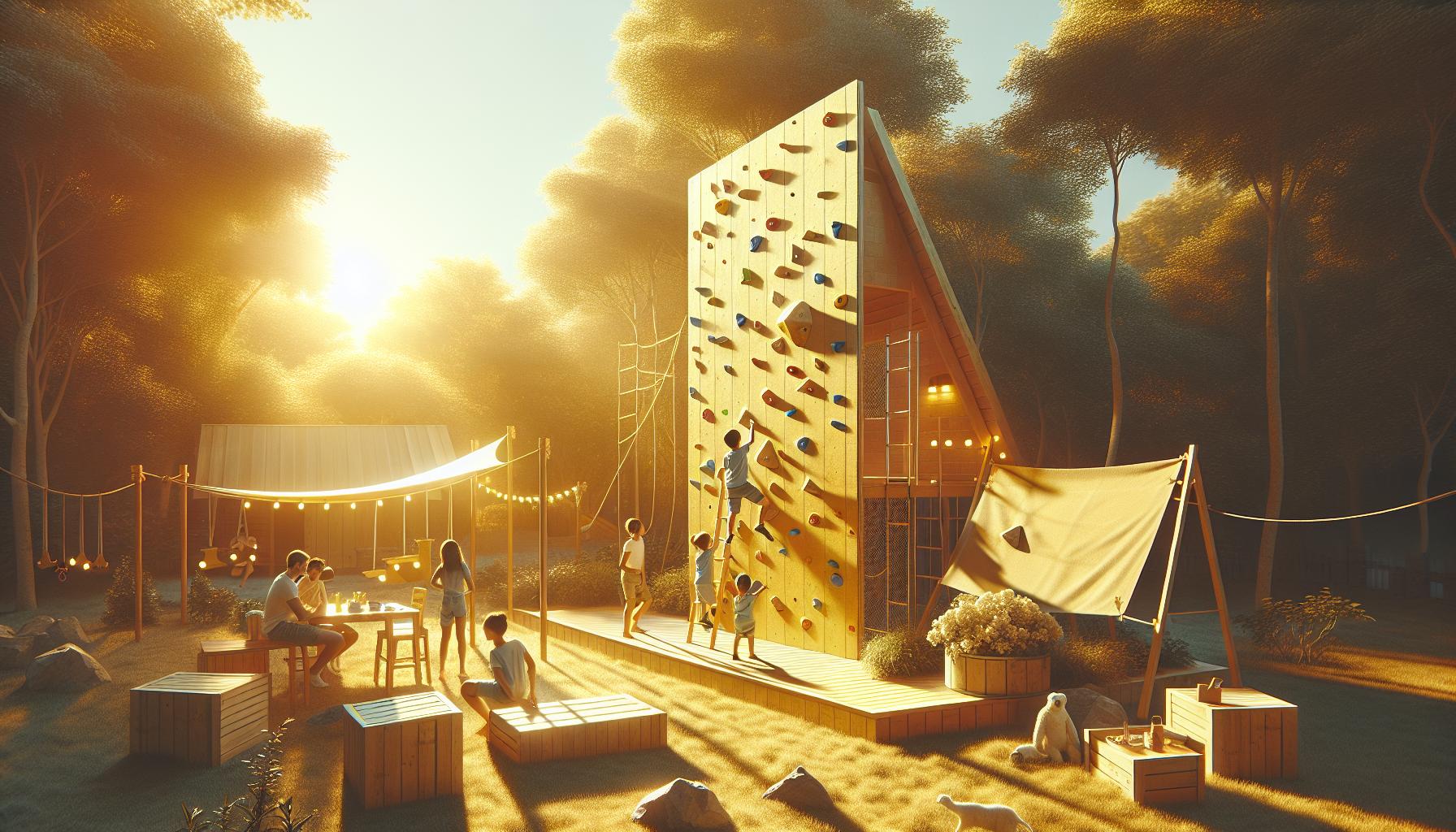 DIY Rock Climbing Wall Basics for Your Backyard