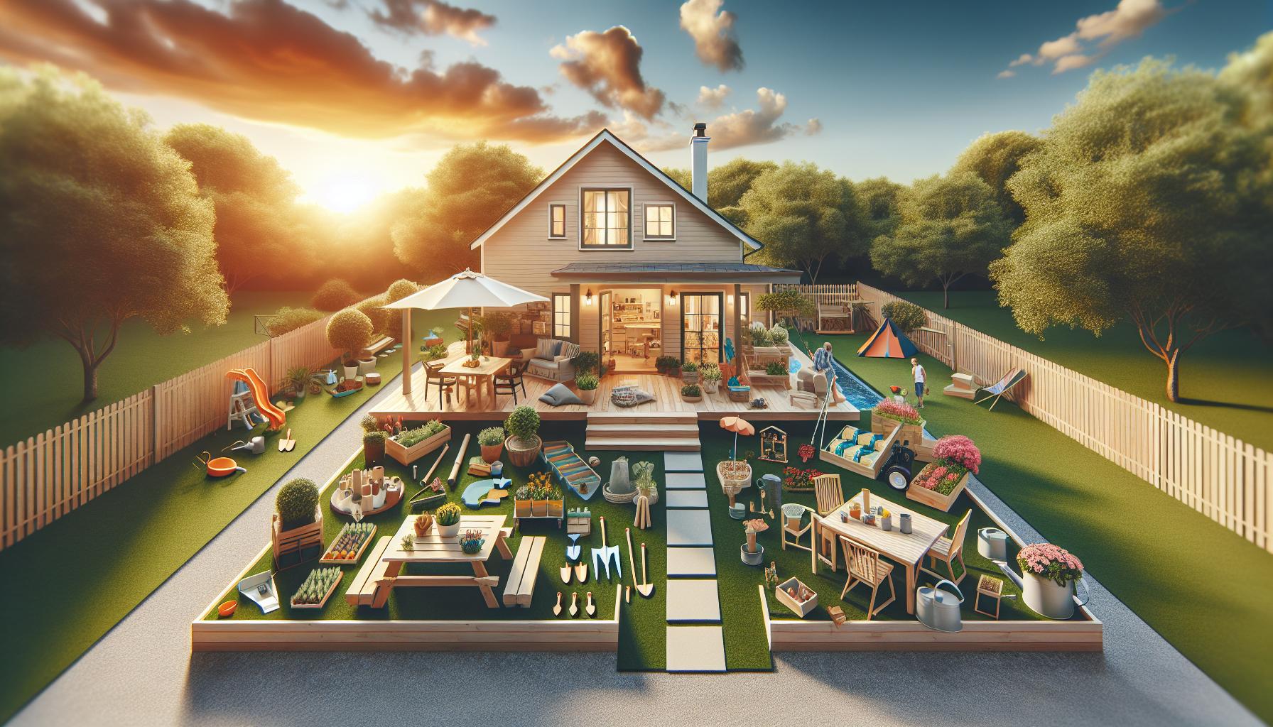 What to Do With a Big Backyard: Transform Space Into Fun Zones 4 Gardening Inspirations for Large Backyards