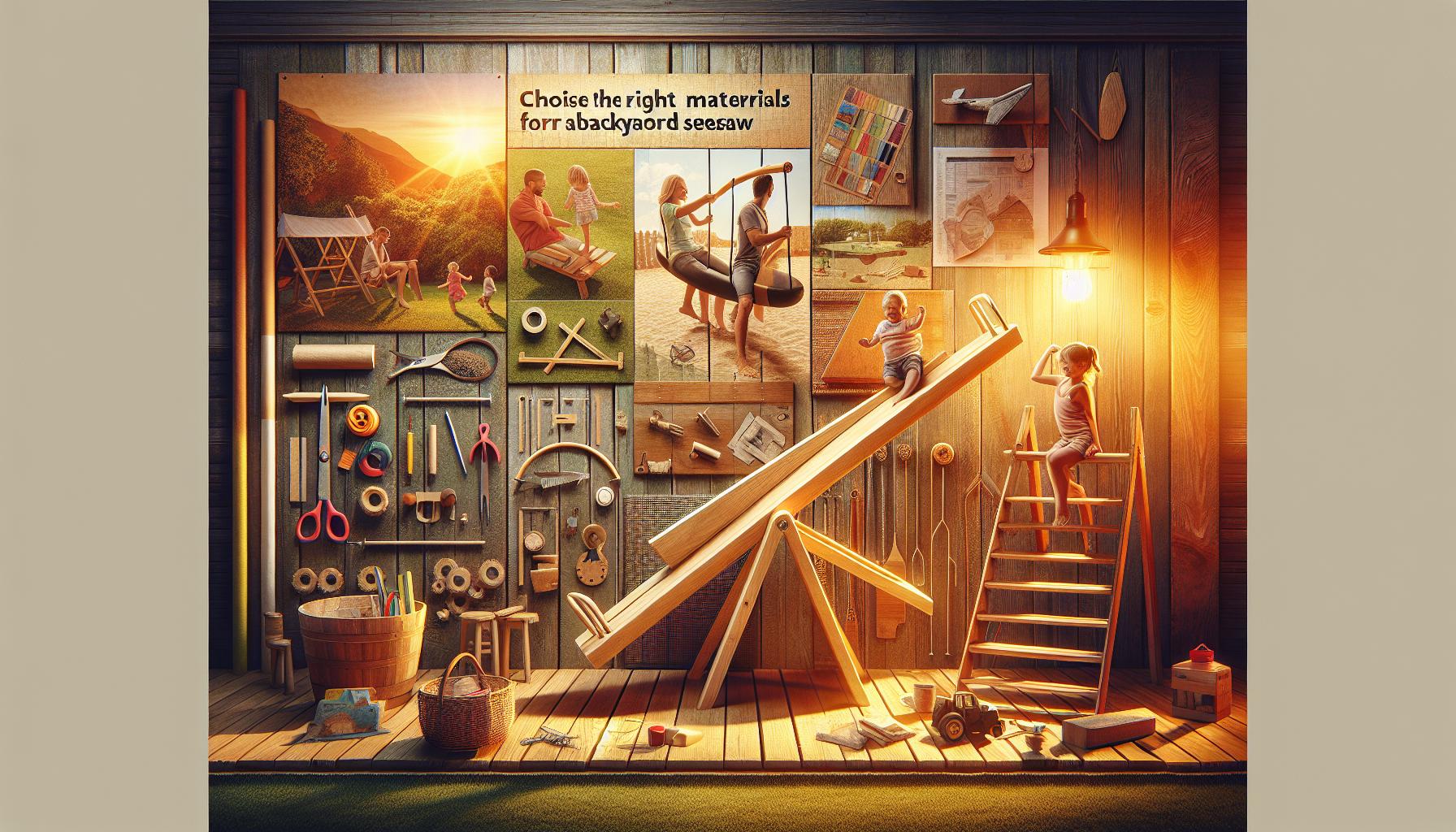 How to Choose the Right Materials for Your Seesaw