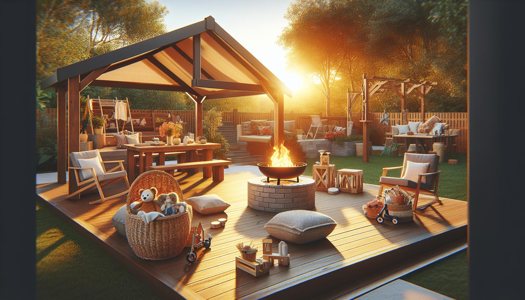 Materials to Consider for a Fire Pit Canopy