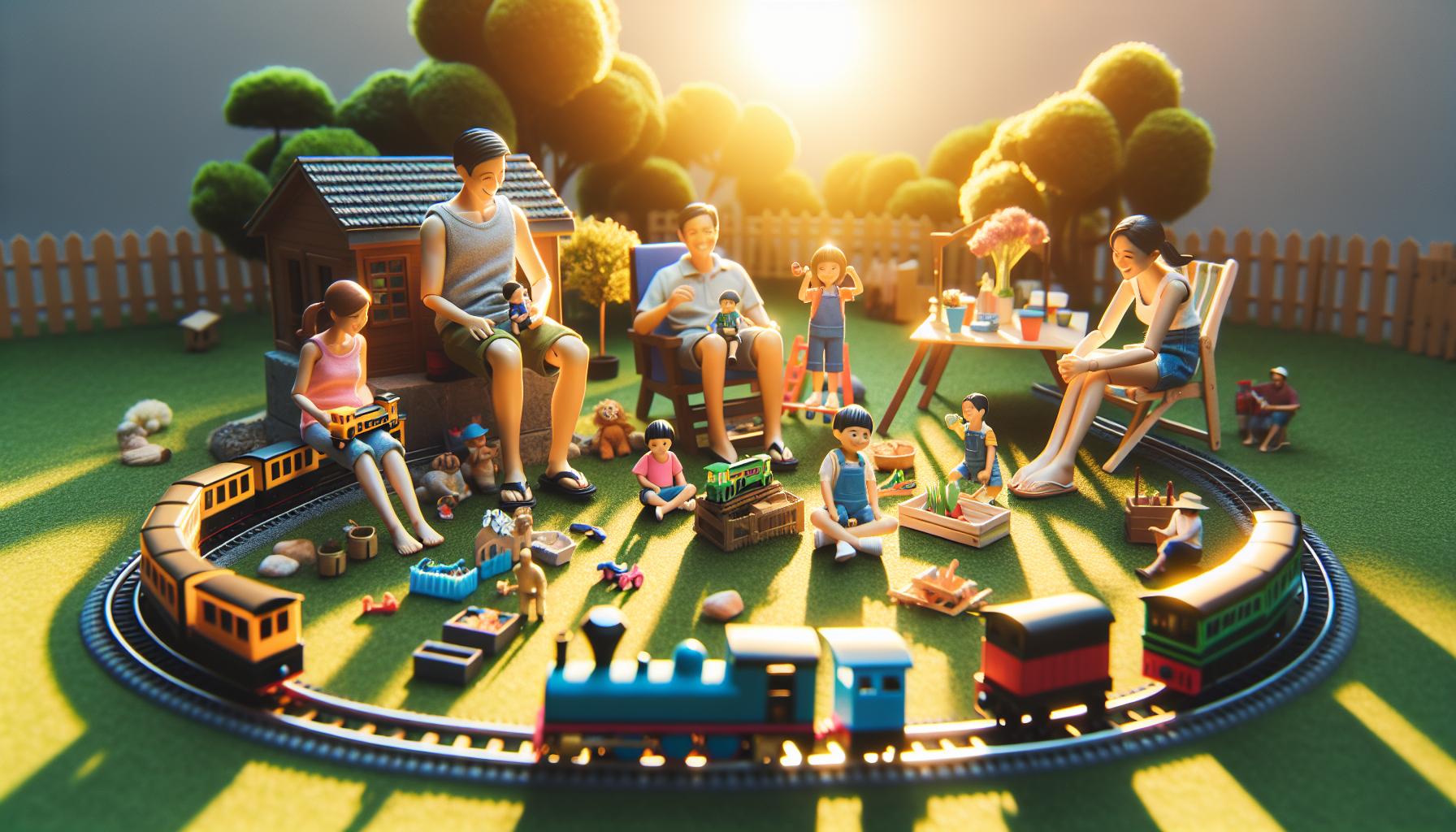 Miniature Trains: A Fun Family Adventure