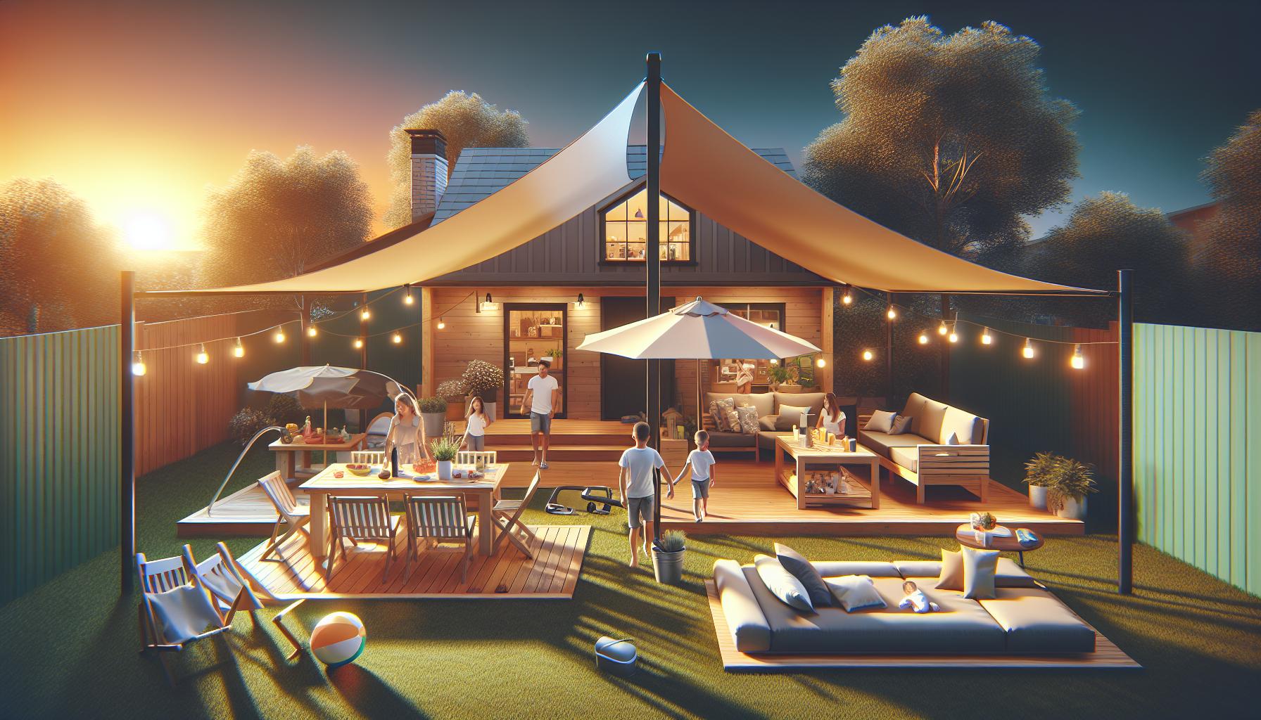 Canopy Over Fire Pit: Safe Shade Solutions for Cozy Nights 4 Optimal Canopy Designs to Enhance Your Outdoor Space